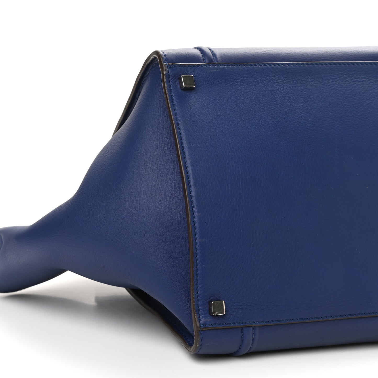 Supple Calfskin Medium Phantom Luggage Indigo