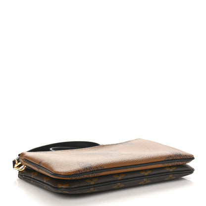Louis Vuitton Reverse Monogram Giant Double Zip Pochette 4 of 9