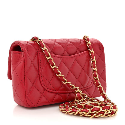 Chanel Lambskin Calfskin Tweed Success Story Set of 4 Minis Bags Pink Red 4 of 24