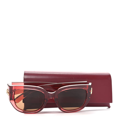 Gucci Acetate Square Frame Sunglasses GG1599SA Pink 7 of 7