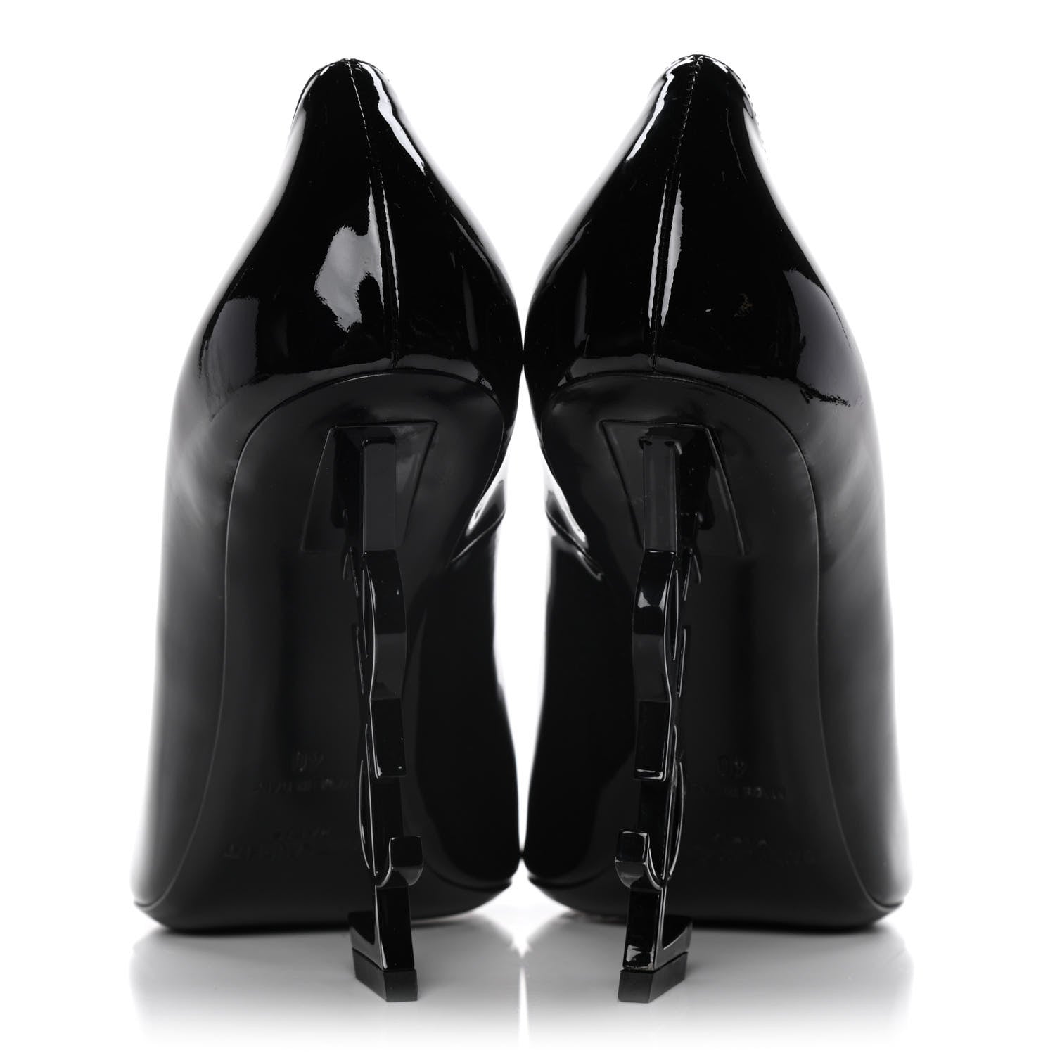 Saint Laurent Patent Opyum 110 Pumps 40 Black 6 of 11