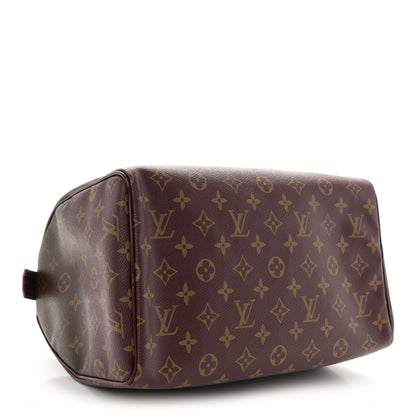 Louis Vuitton Monogram Mirage Speedy 30 Bordeaux 4 of 10