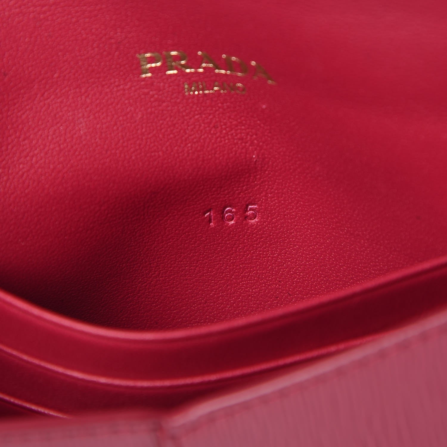 Prada Vitello Move Envelope Wallet Ibisco 7 of 8