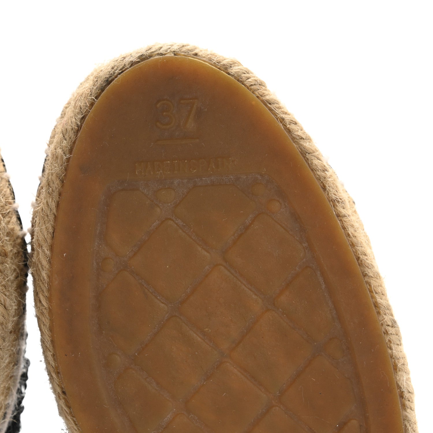 Chanel Patent Sequin CC Espadrilles 37 Black 13 of 18