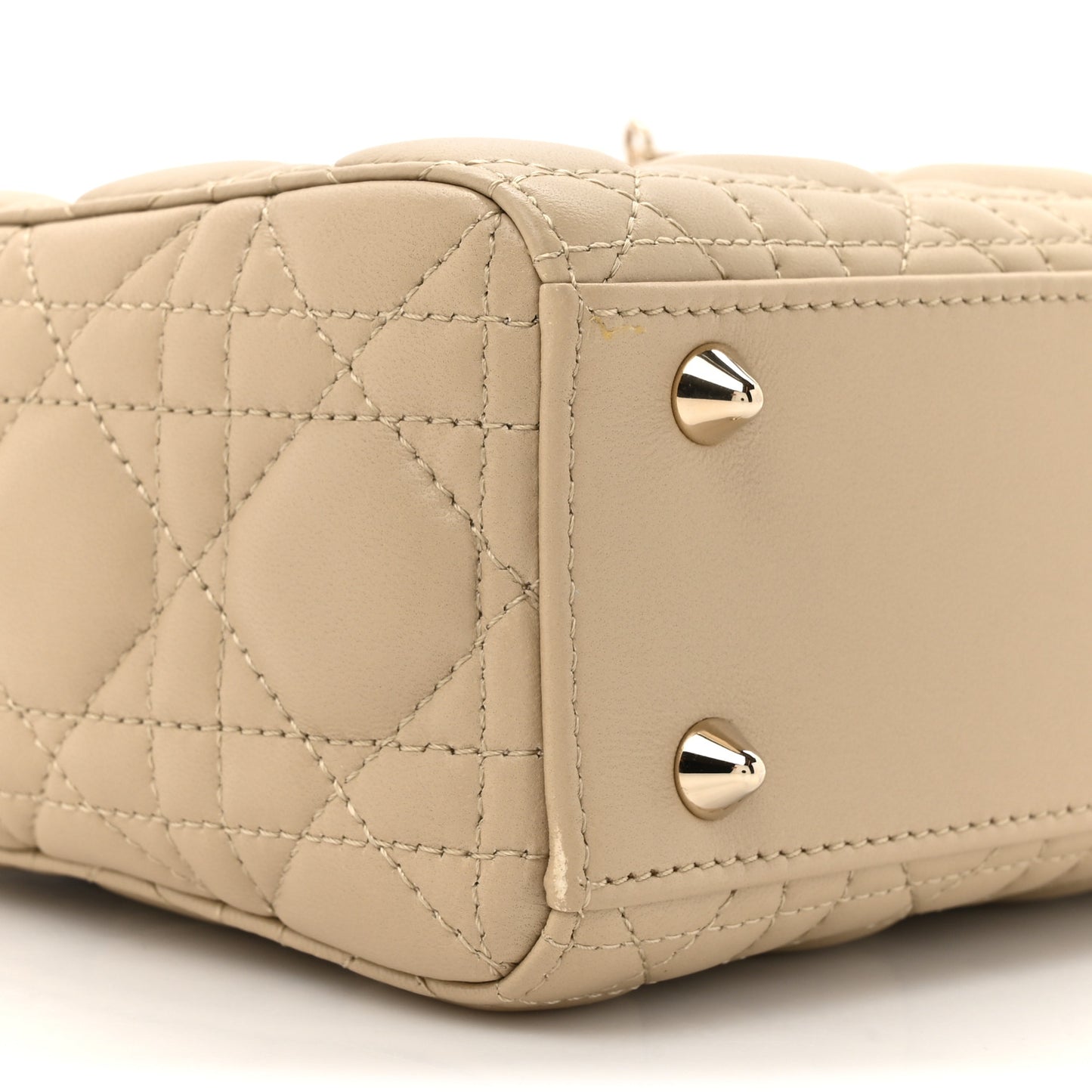 Lambskin Cannage Small My ABCDior Lady Dior Corda