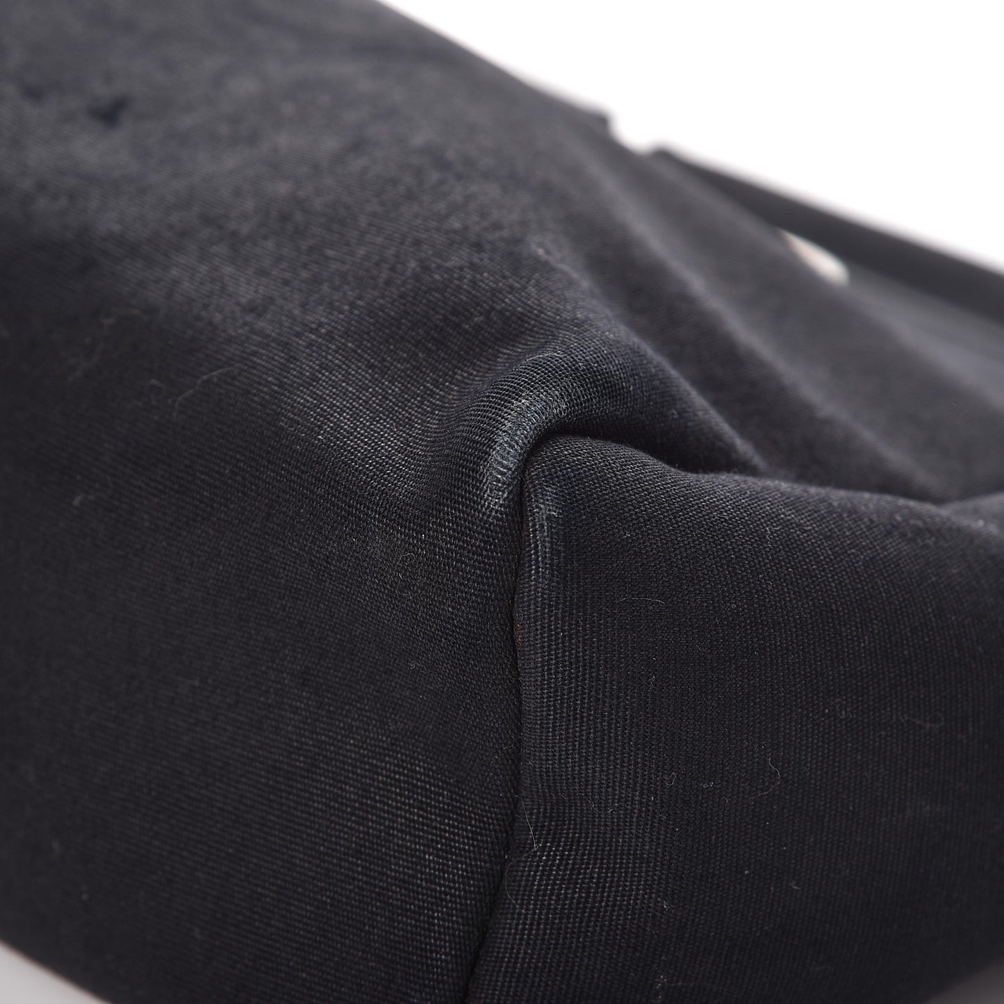 Toile Vache Calfskin Herbag 30 PM Natural Black