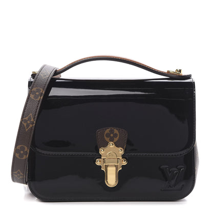 Louis Vuitton Vernis Monogram Cherrywood BB Black 1 of 12
