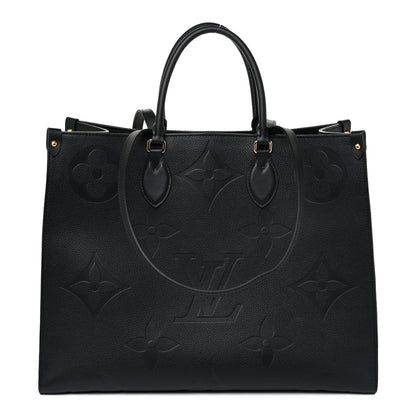 Louis Vuitton Empreinte Monogram Giant Onthego GM Black 1 of 9