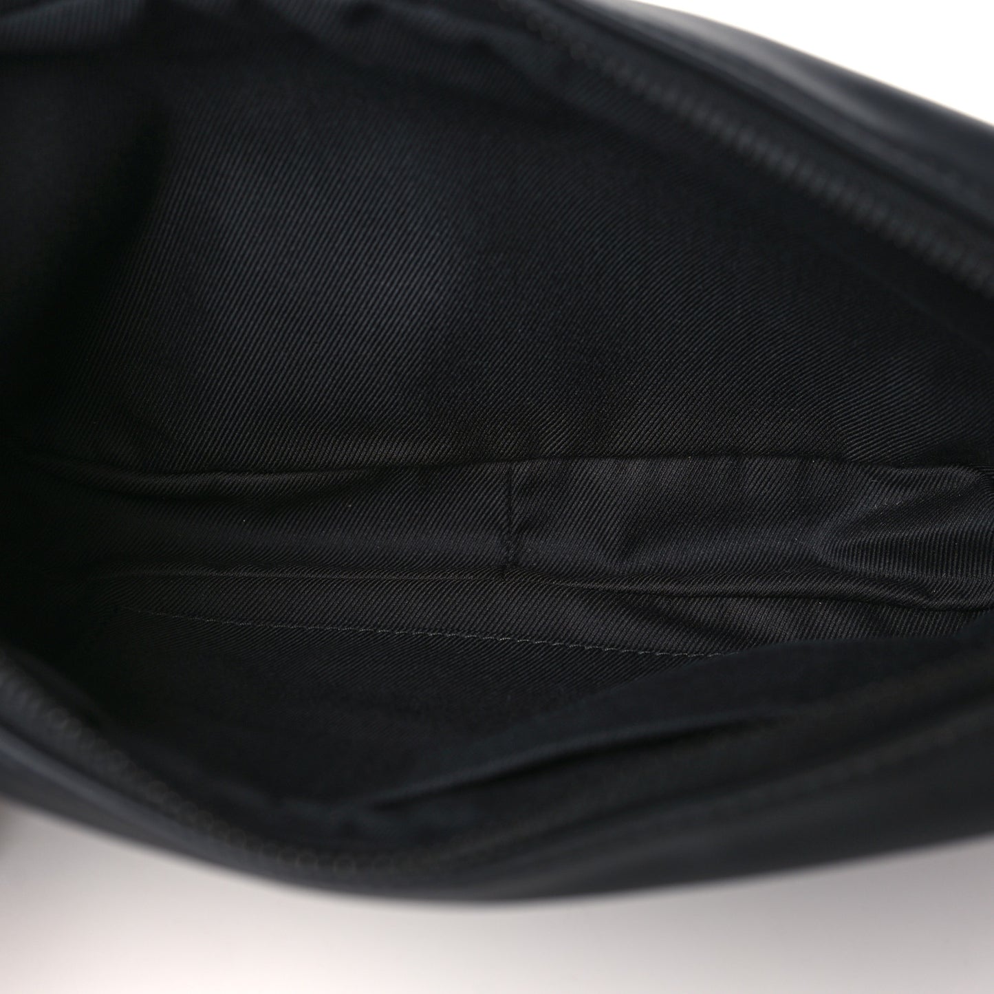 Nappa Intrecciato Belt Bag Black