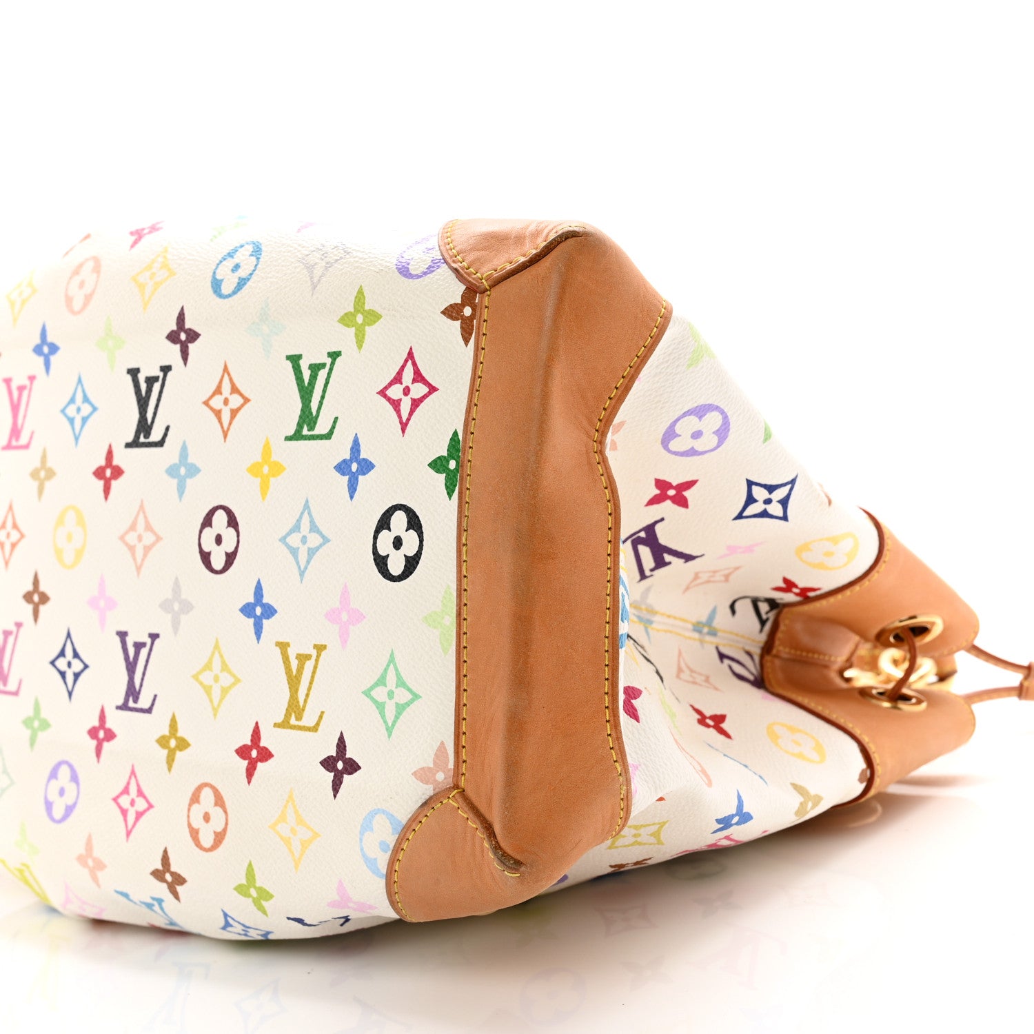 Louis Vuitton Monogram Multicolor Ursula White 9 of 11