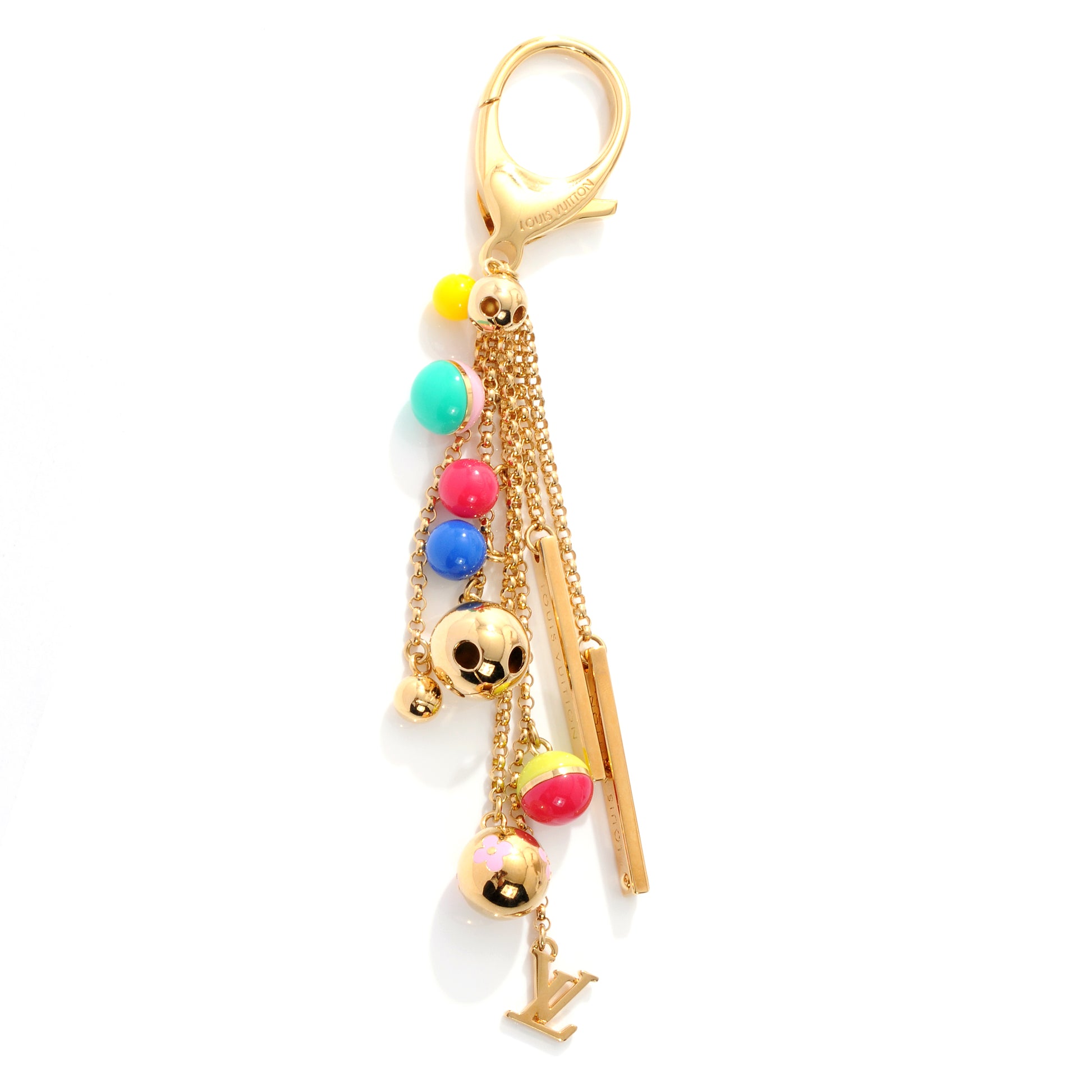 Louis Vuitton Grelots Bag Charm Key Ring 1 of 6