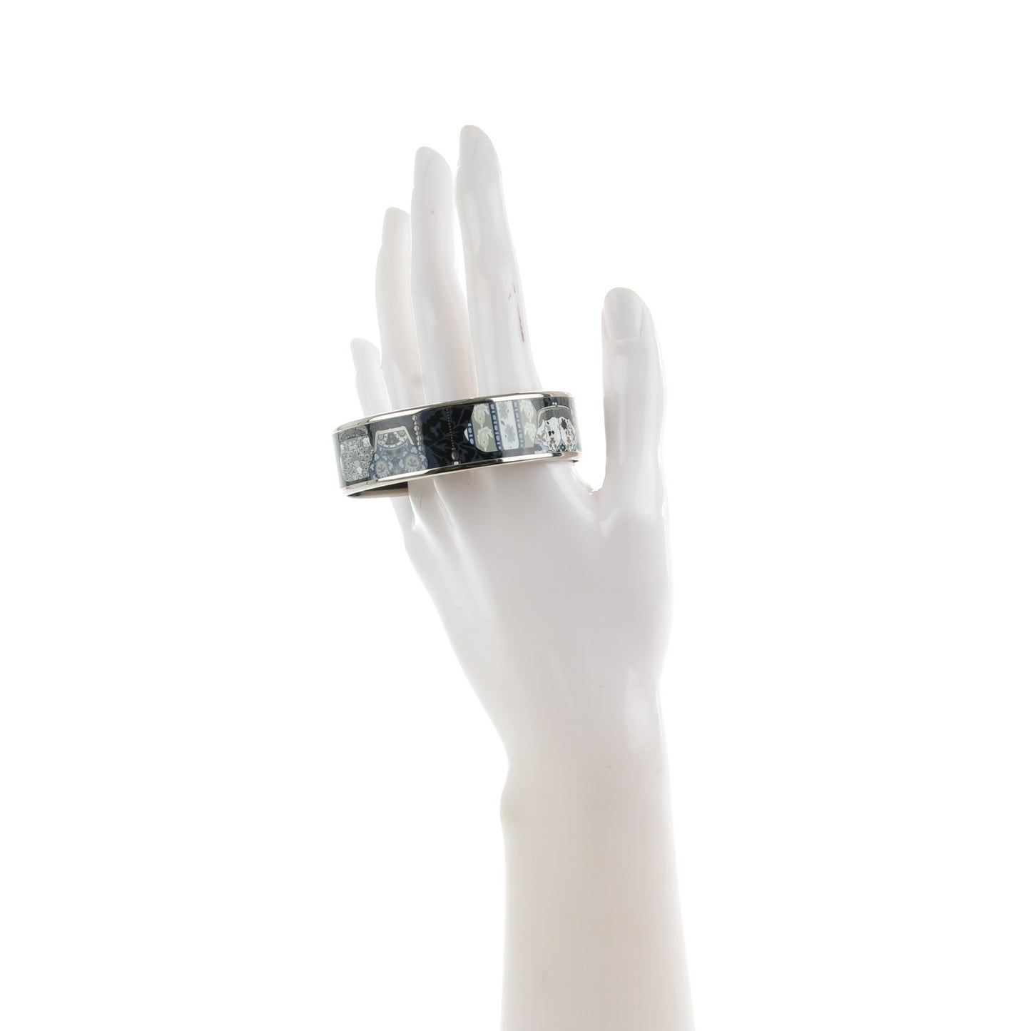 Enamel Printed Cachemire de Tamara Wide Bracelet 65