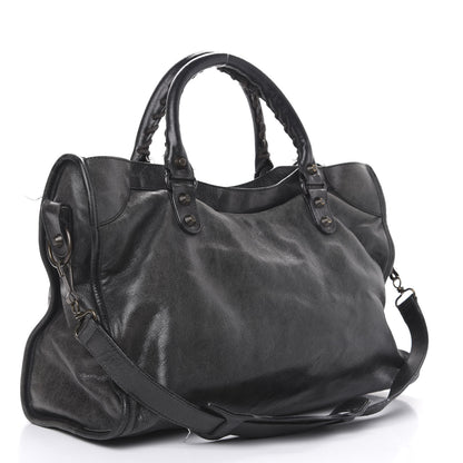 Balenciaga Agneau Classic Hardware City Anthracite 4 of 17