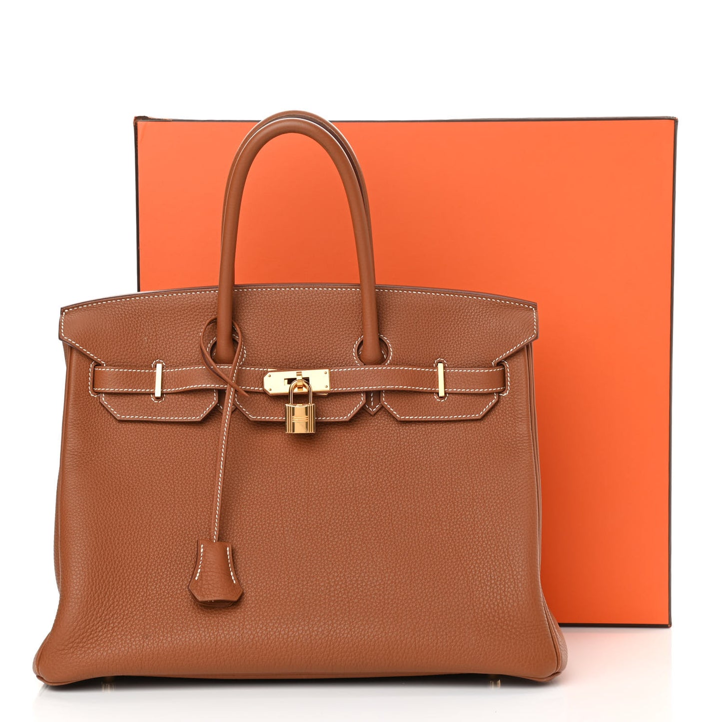Togo Birkin 35 Gold