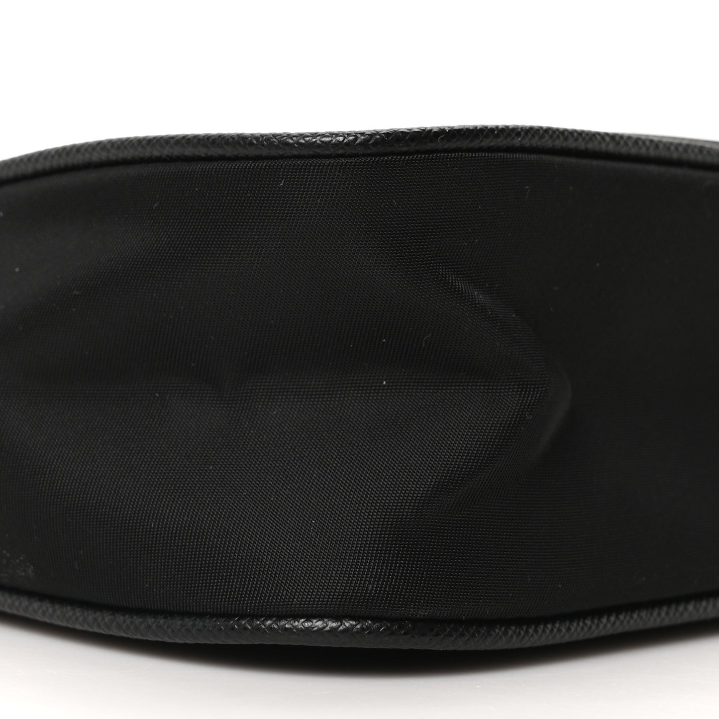 Tessuto Nylon Saffiano Mini Re-Edition 2005 Bag Black