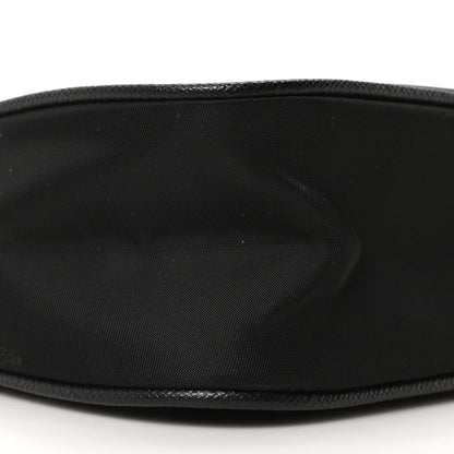 Prada Tessuto Nylon Saffiano Mini Re-Edition 2005 Bag Black 9 of 10