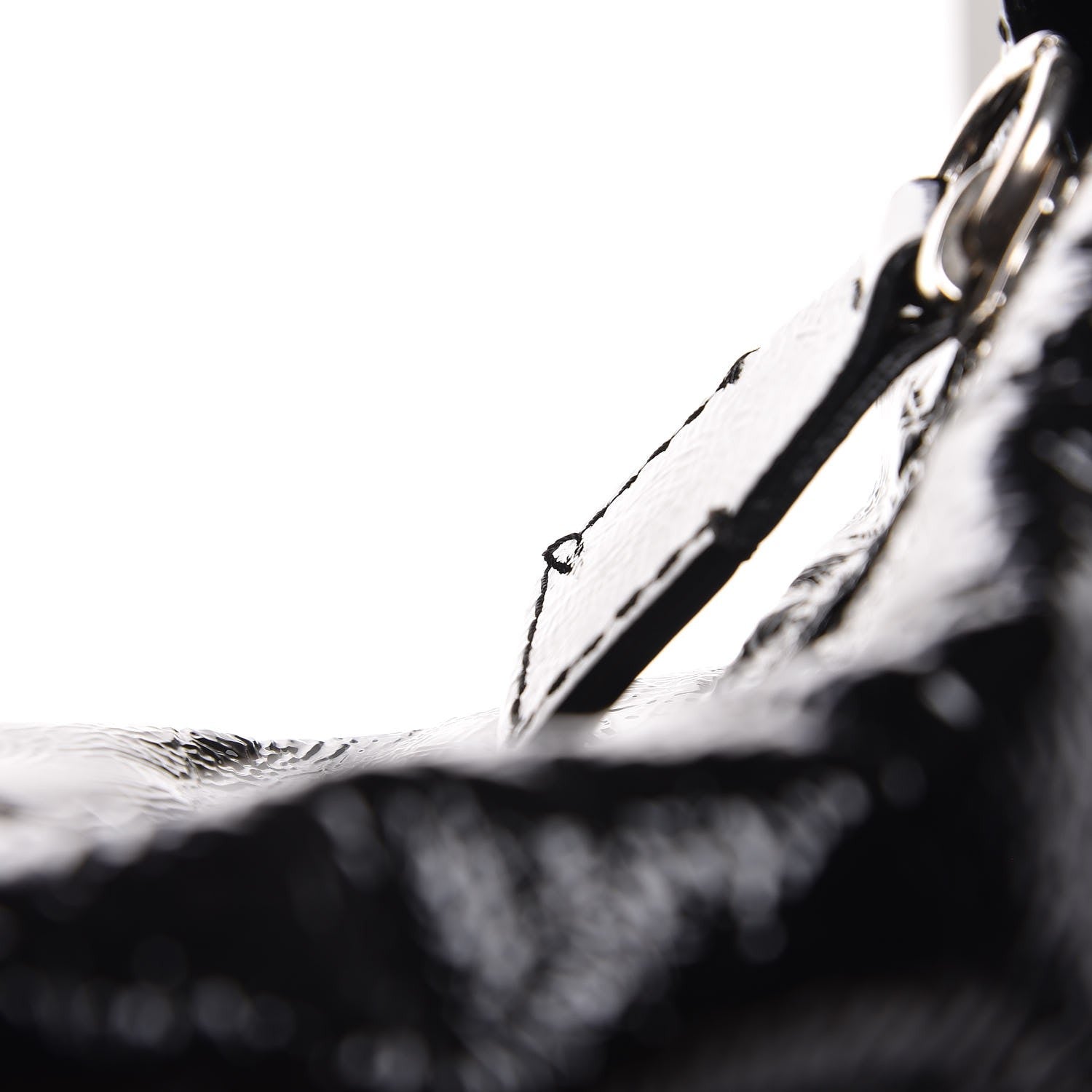 Chloe Crinkled Patent Betty Hobo Black 9 of 15