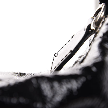 Chloe Crinkled Patent Betty Hobo Black 9 of 15