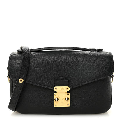 Louis Vuitton Empreinte Pochette Metis East West Black 1 of 9