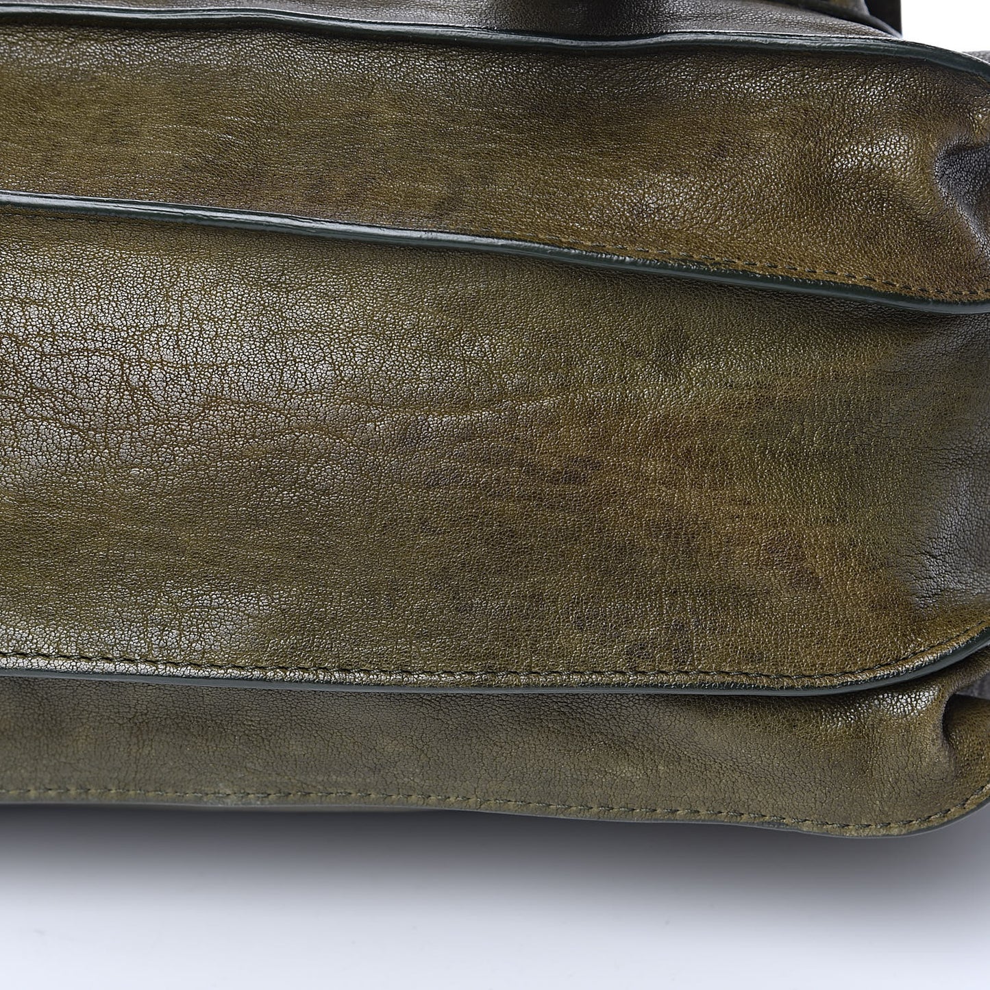 Lambskin Large PS1 Satchel Military