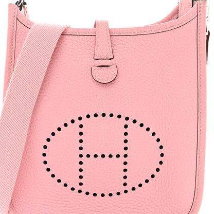 Hermes Taurillon Clemence Evelyne TPM Rose Sakura 8 of 10