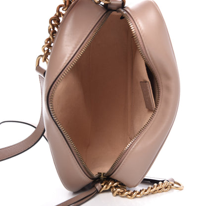 Gucci Calfskin Matelasse Small GG Marmont Chain Shoulder Bag Porcelain Rose 5 of 10