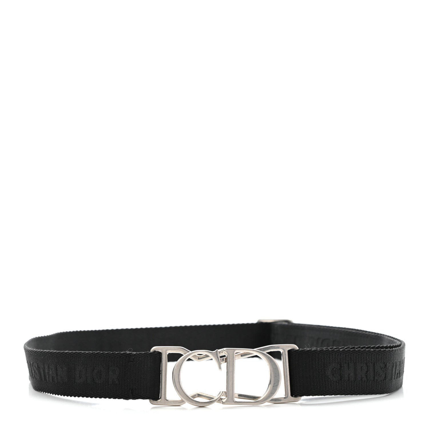 Christian Dior Nylon 20mm Saddle Belt Black 1 of 3
