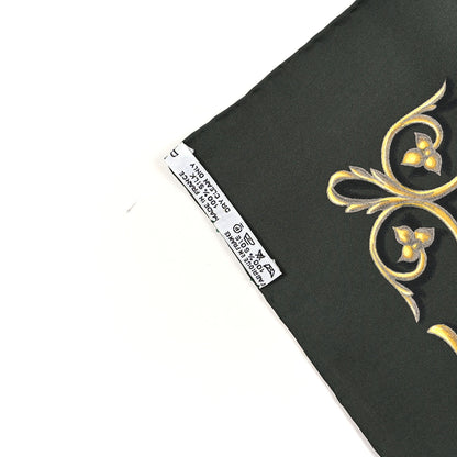 Hermes Silk Dies Et Hore Scarf 90 3 of 3