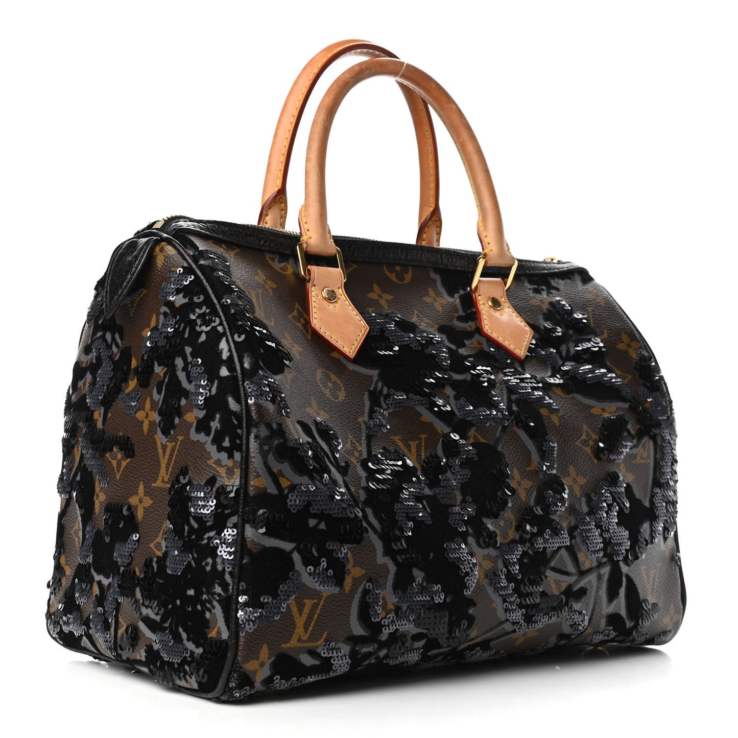 Monogram Fleur De Jais Sequins Speedy 30