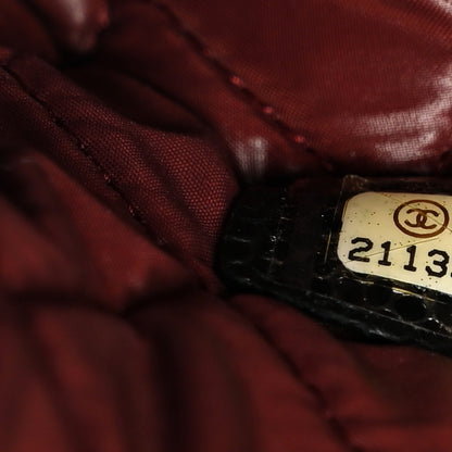 Chanel Caviar Quilted Large Cosmetic Case Black 7 of 8