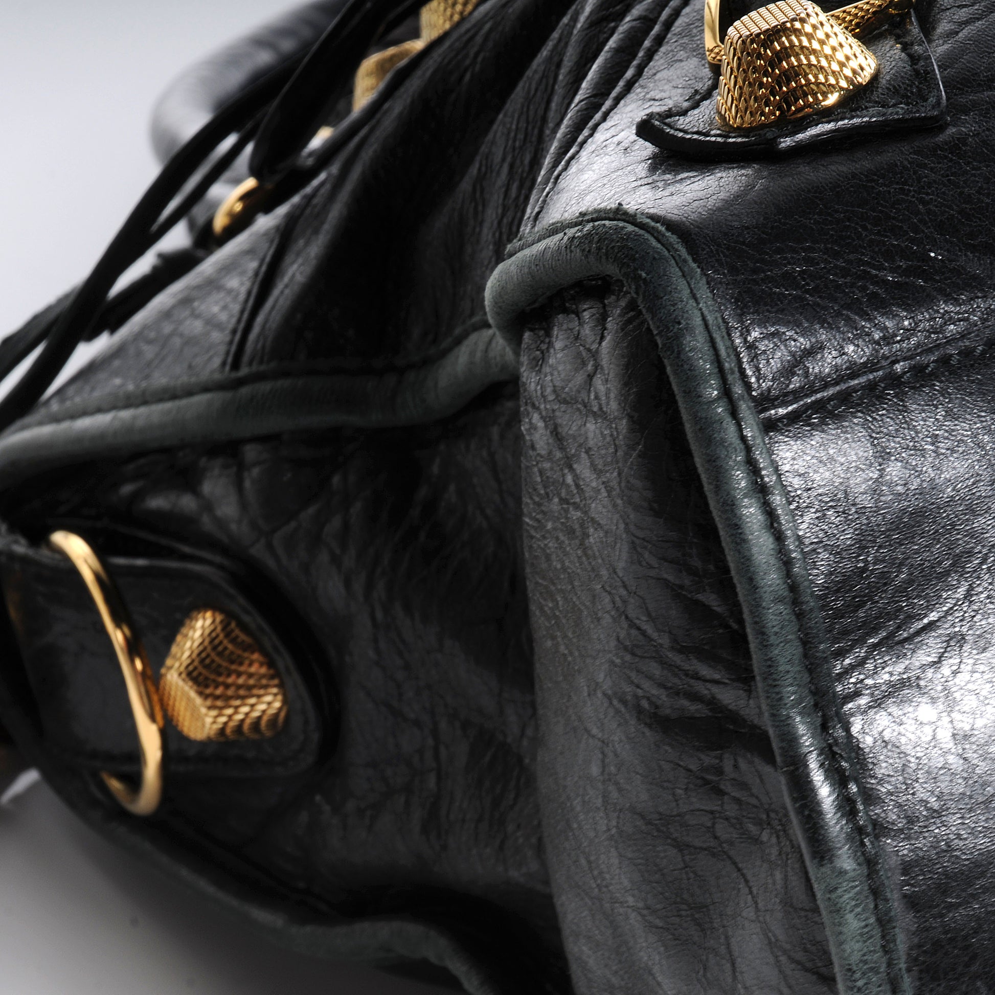 Balenciaga Agneau Giant 21 Gold Hardware City Black 11 of 12