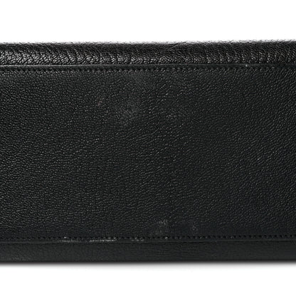 Hermes Chevre Mysore Kelly Sellier 28 Black 13 of 21