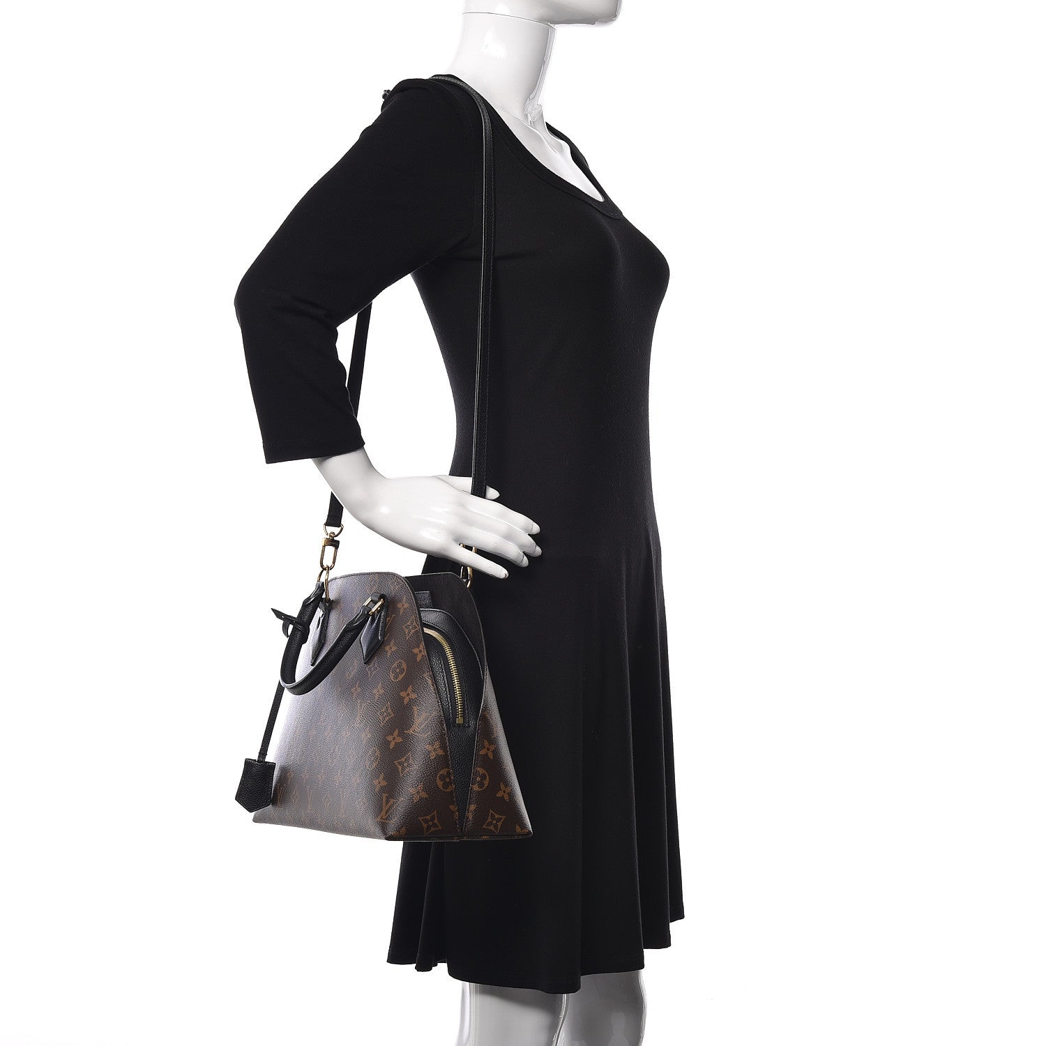 Louis Vuitton Monogram Alma BNB Black 2 of 11
