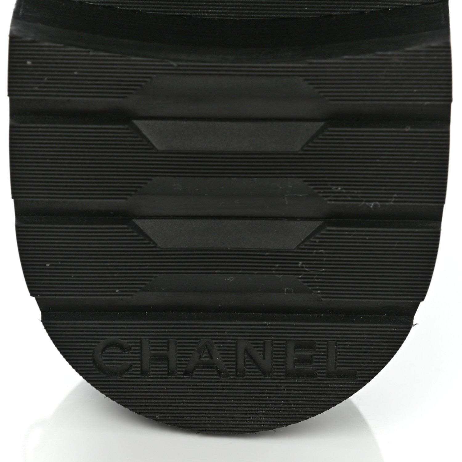 Chanel Shiny Calfskin Velvet Quilted Lace Up Combat Boots 40 Blue Black 6 of 9