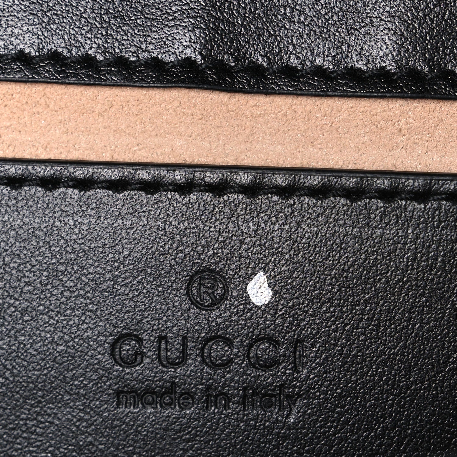 Gucci Calfskin Matelasse Aria Mini GG Marmont Shoulder Bag Black Black 6 of 10