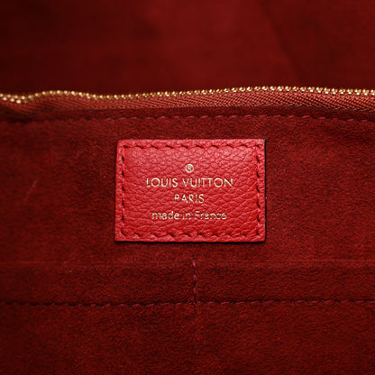 Louis Vuitton Calfskin Monogram Kimono Tote Cherry 6 of 10