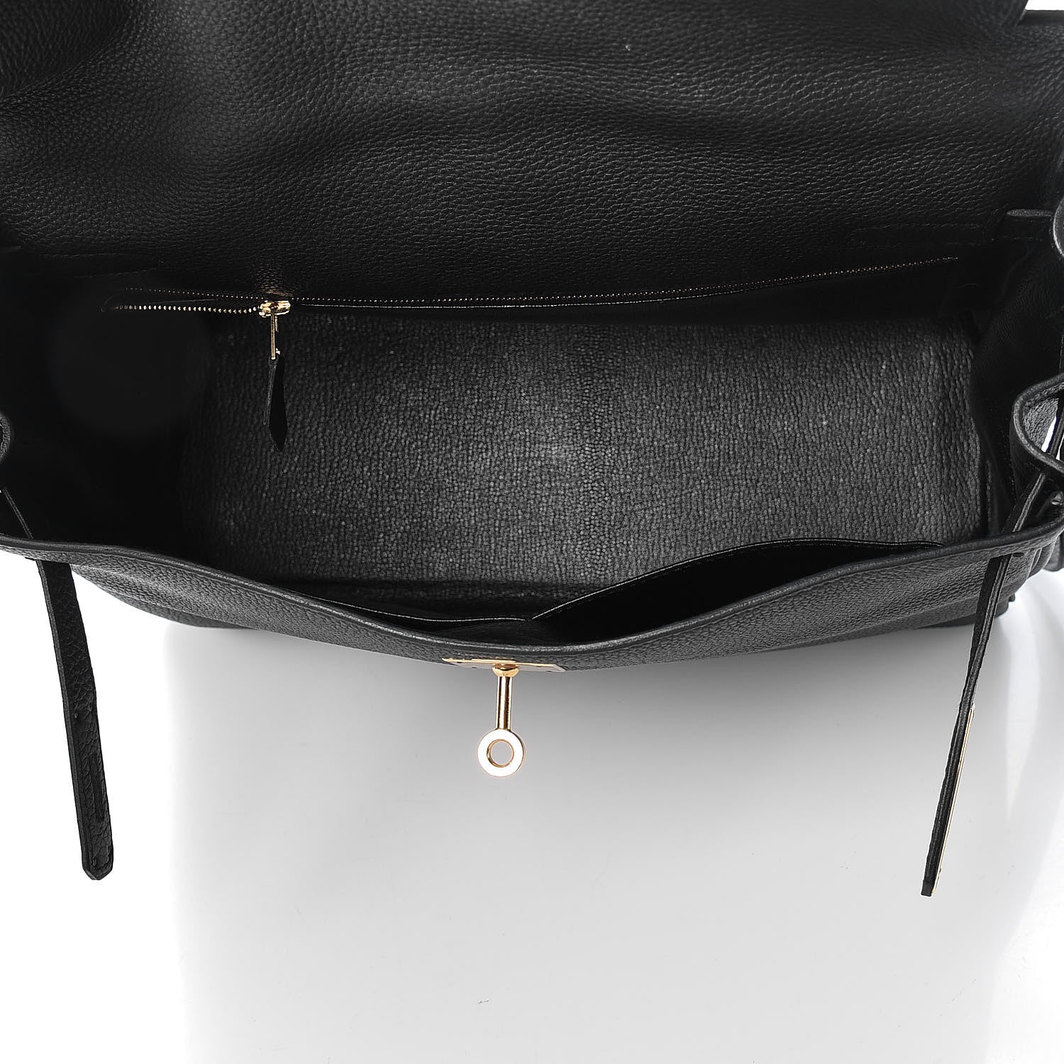 Hermes Togo Kelly Retourne 32 Black 5 of 10