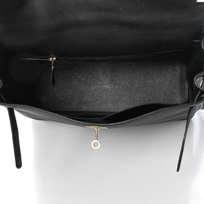 Hermes Togo Kelly Retourne 32 Black 5 of 10