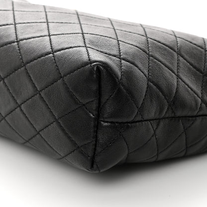 Saint Laurent Lambskin Quilted Gaby Cosmetic Pouch Black 9 of 12