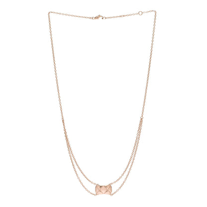 Chanel 18K Beige Gold Coco Crush Pendant Necklace 3 of 5