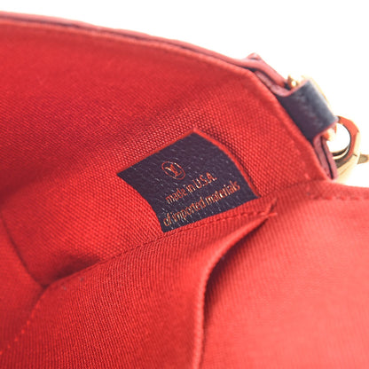 Louis Vuitton Empreinte Pochette Felicie Chain Wallet Marine Rouge 7 of 10
