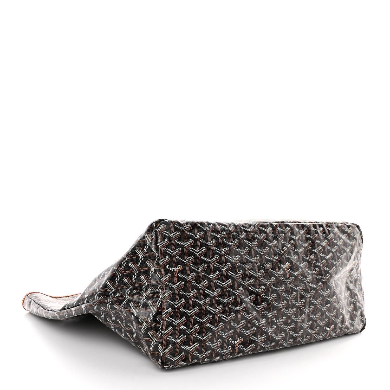 Goyard Goyardine Saint Louis GM Black Gold 5 of 11