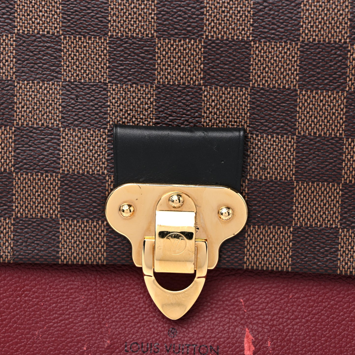 Damier Ebene Vavin PM Bordeaux