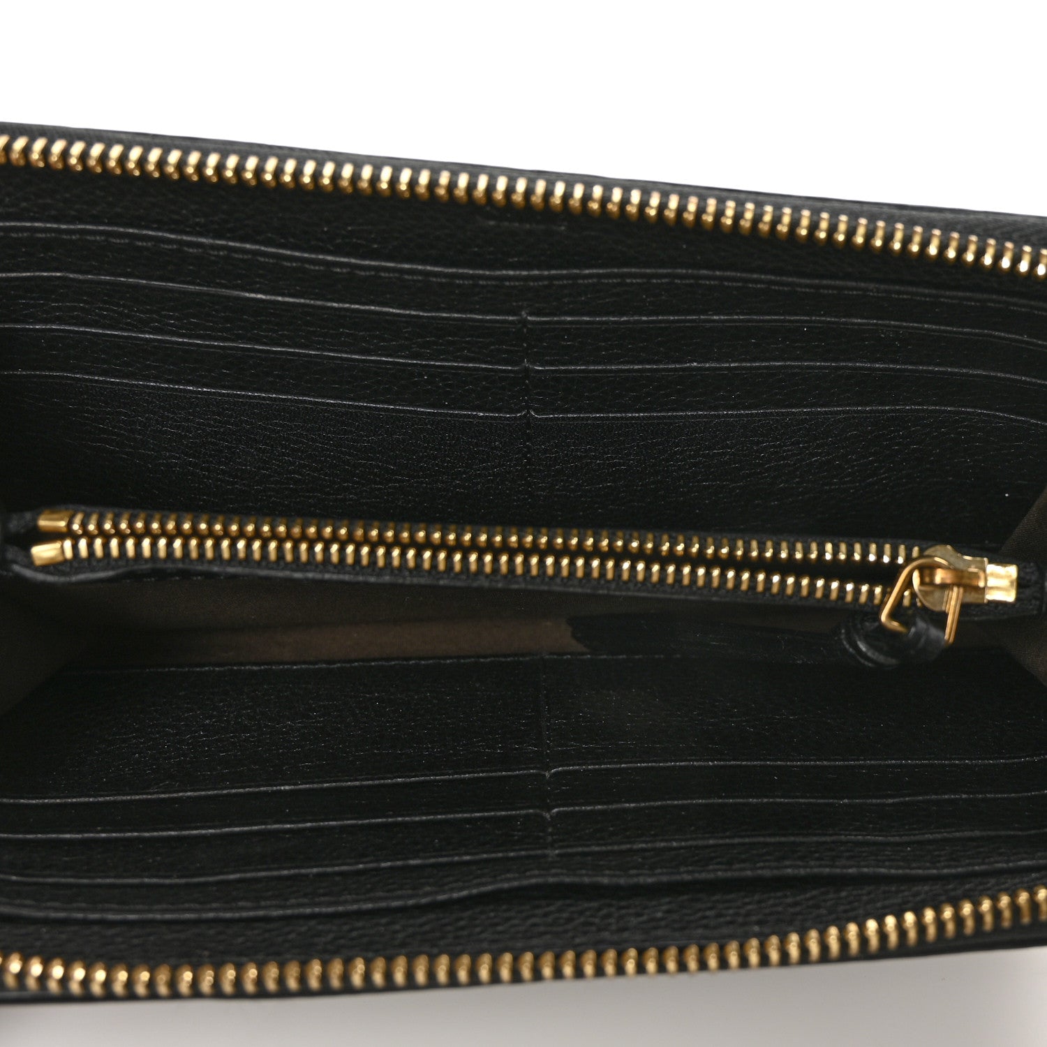 Chloe Calfskin Marcie Long Zip Around Wallet Black 5 of 6