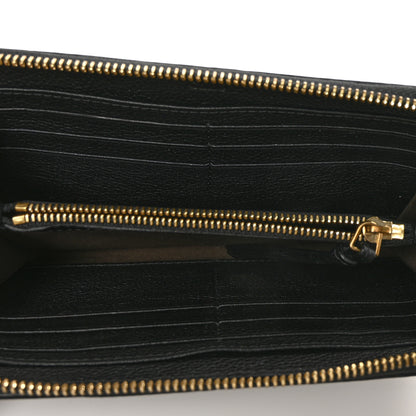 Chloe Calfskin Marcie Long Zip Around Wallet Black 5 of 6
