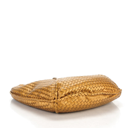 Bottega Veneta Cervo Intrecciato Large Simple Hobo New Bronze 3 of 7