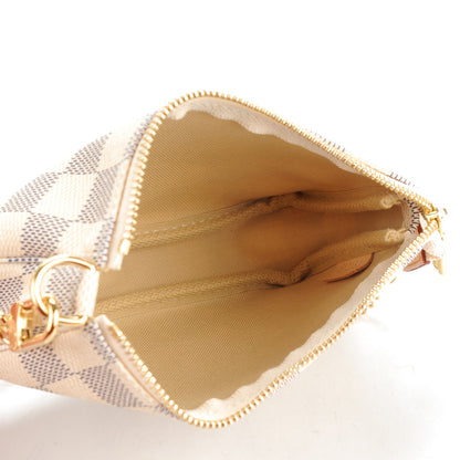 Louis Vuitton Damier Azur Mini Pochette Accessories 5 of 7