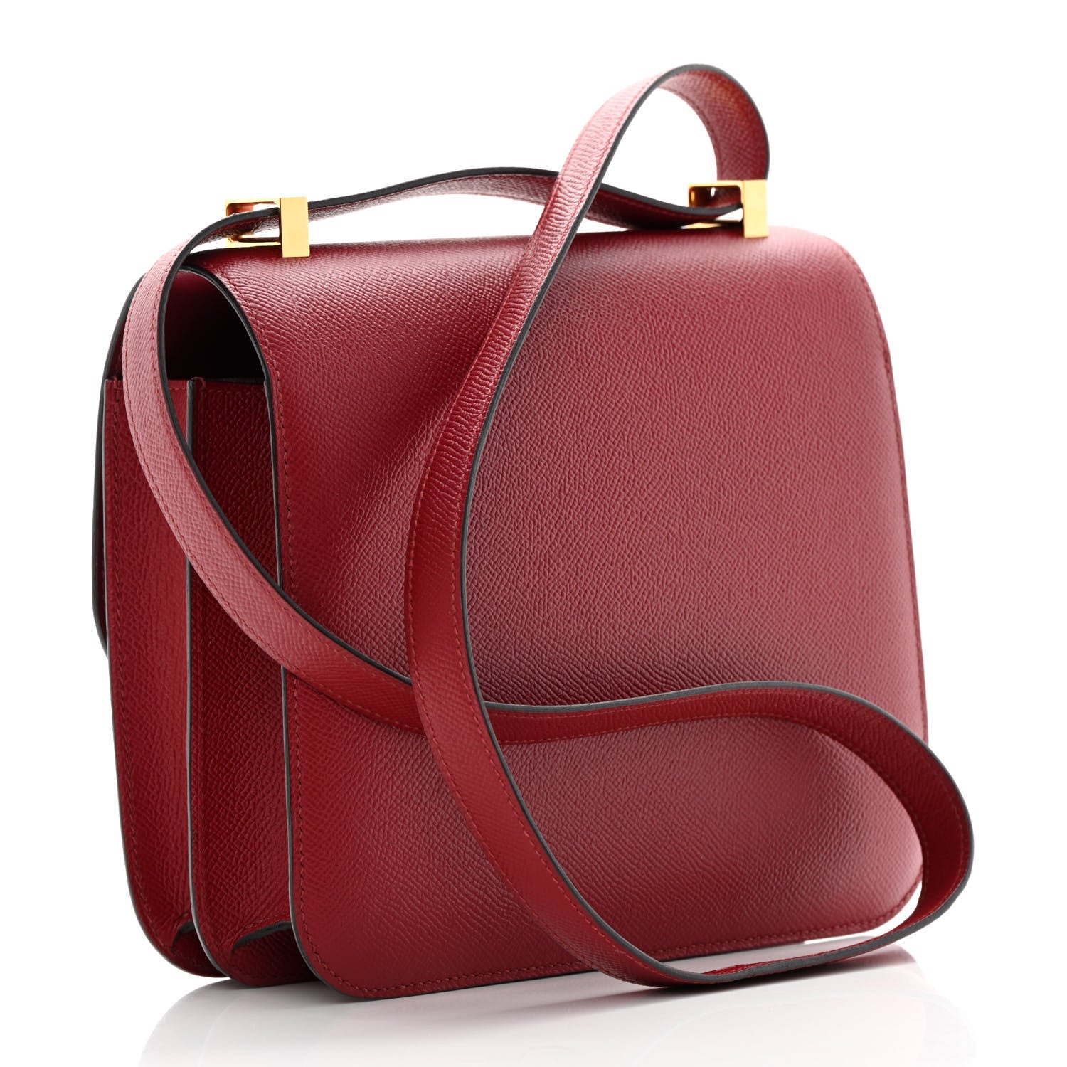 Hermes Epsom Constance 24 Rouge Grenat 3 of 17
