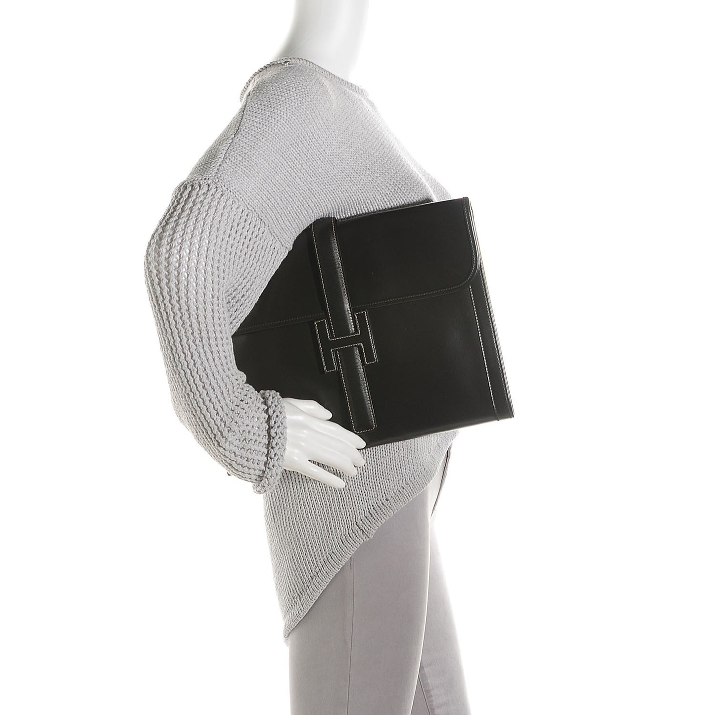 Box Jige GM Clutch Marron Fonce