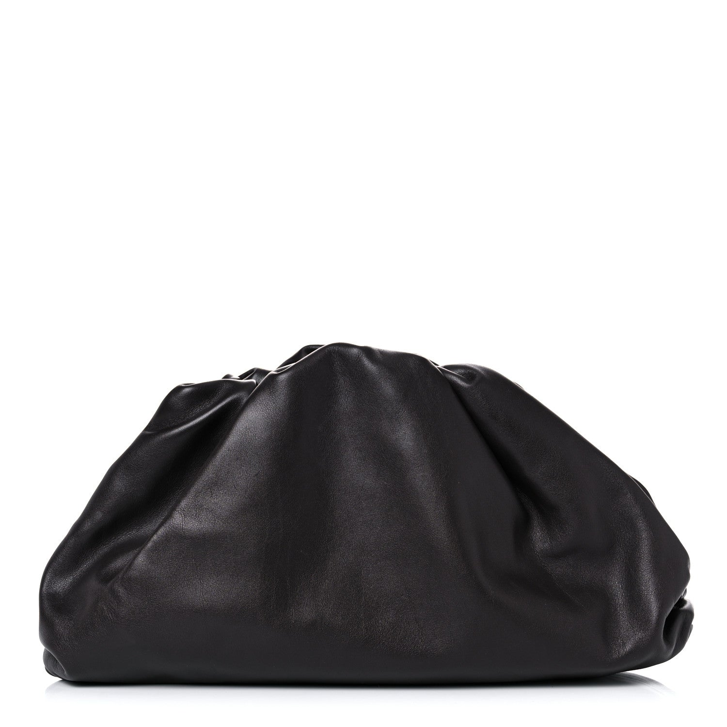 Bottega Veneta Smooth Butter Calf The Pouch Oversized Clutch Fondant 1 of 16